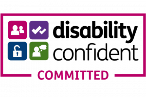 Disability Confident Committed logo